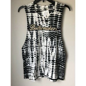 NWT Venley NCAA Tye Dye Shirt Purdue Boilermakers